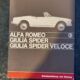 Giulia Spider Original Bedienungsanleitung Deutsch